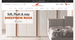 Desktop Screenshot of kanuksheepskinproducts.com